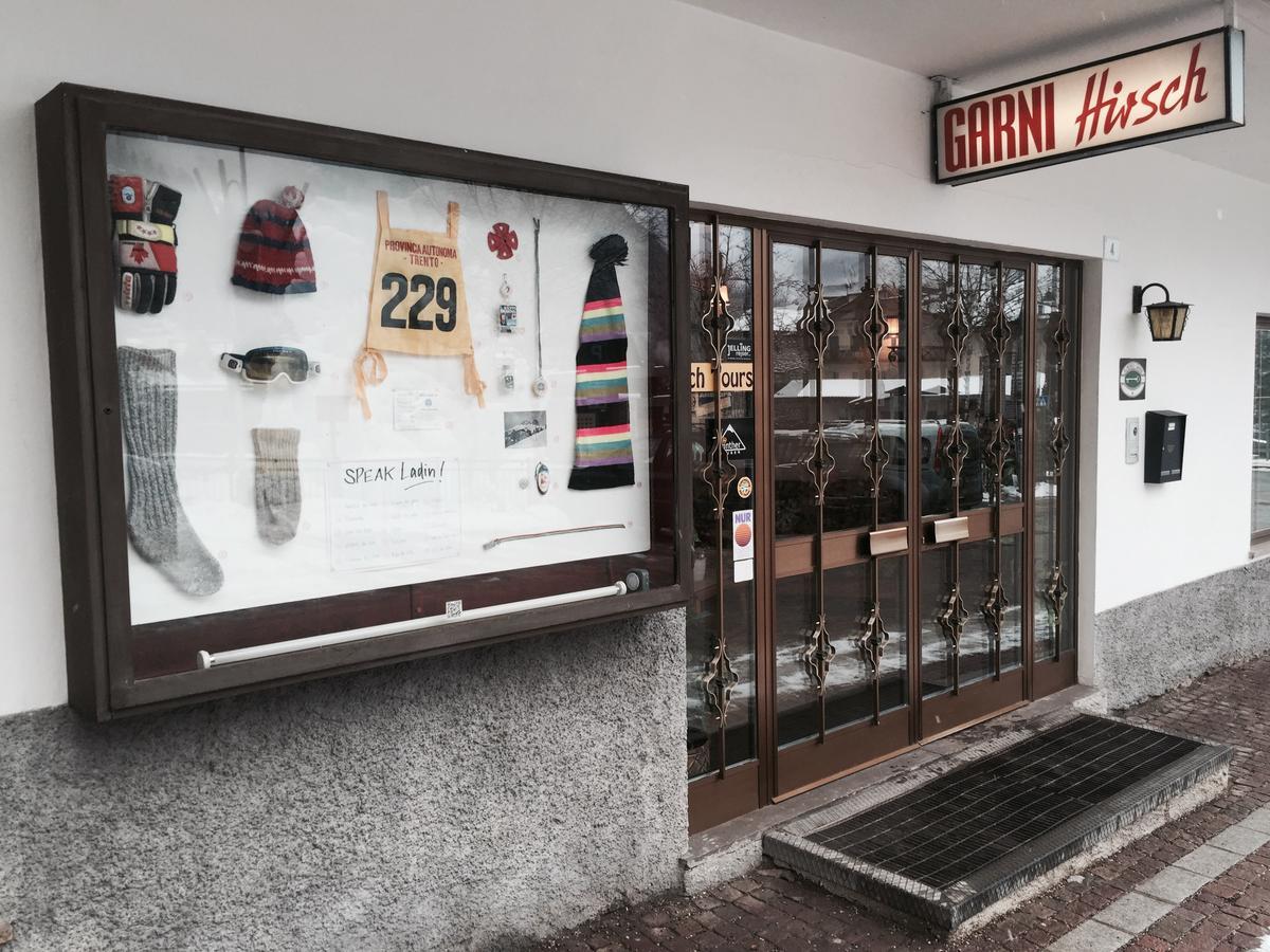 Garni Hirsch Otel Canazei Dış mekan fotoğraf